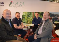 The newly formed Scottish Agri Hub were part of the UK stand in Hall 21 this year. Alistair MacLennan - Cygnet PEP, Patrick Hughes - Scottish Agri Hub, Sand McGowan - Cygnet PEP and Mike McDiarmid - Caledonia Potatoes.